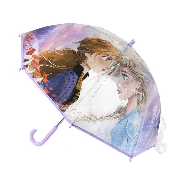 Ambiance Frozen caurspīdīgs lietussargs bērniem, ⌀ 71 cm