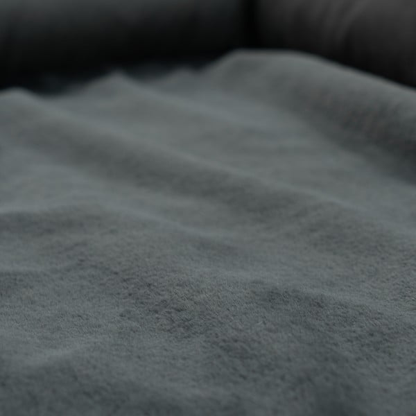 Tumši pelēka gulta mājdzīvniekiem suņiem 90x80 cm – Madison-image-1