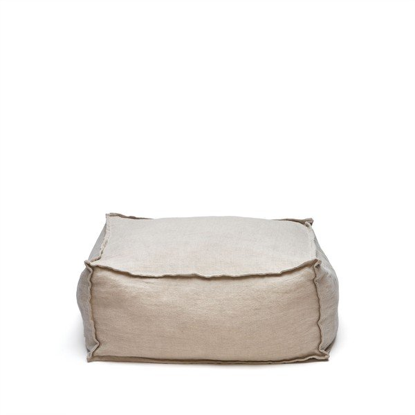Bēšs lina sēžammaiss Forallac – Kave Home-image-2