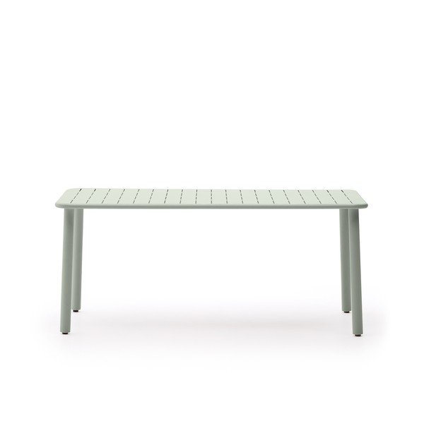 Tērauda dārza ēdamgalds 90x180 cm Brai – Kave Home-image-2