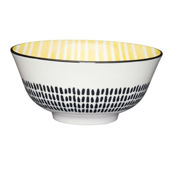 Keramikas trauks Kitchen Craft Stripe, ⌀ 15,5 cm