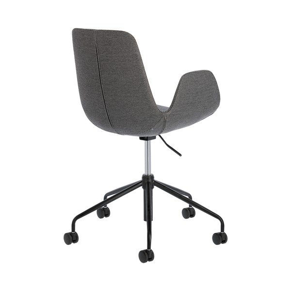 Pelēks biroja krēsls Kave Home Yasmin-image-3
