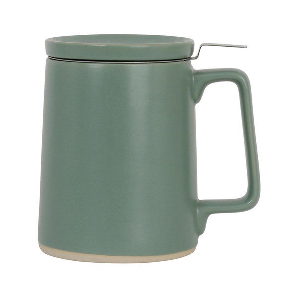 Haki zaļa keramikas krūze 500 ml Verde – Sema