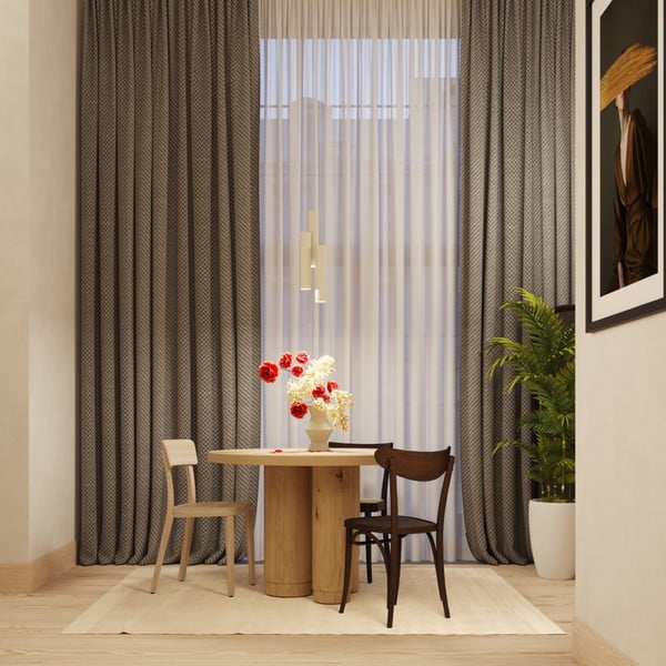 Krēmkrāsas piekaramā lampa ø 8 cm Castro – Sollux-image-1