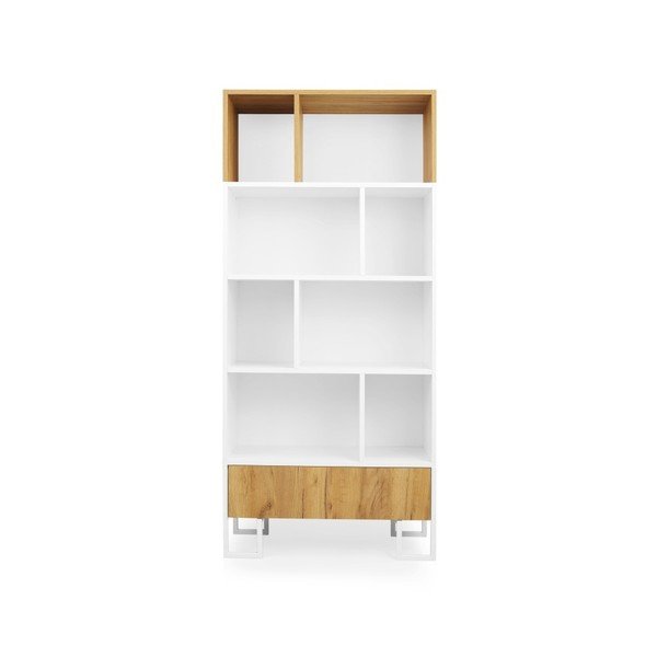 Ozolkoka grāmatplaukts SKANDICA Hesene-image-1