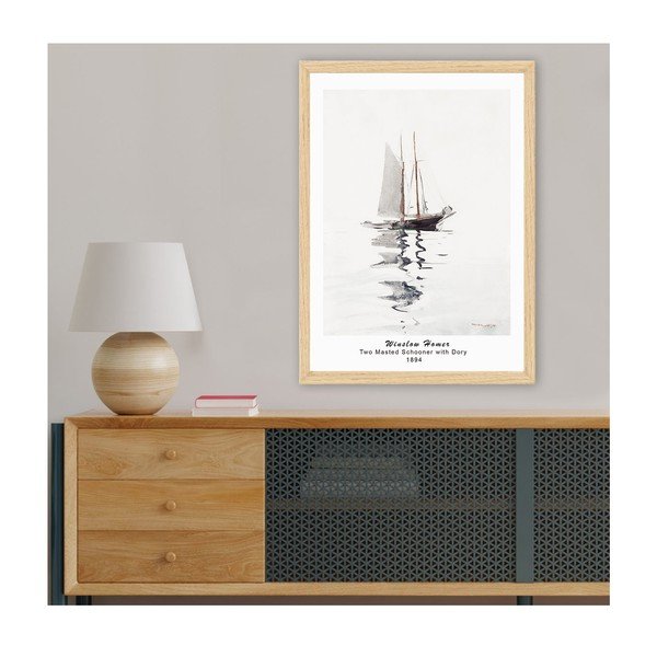Glezna 35x45 cm Winslow Homer – Wallity-image-1