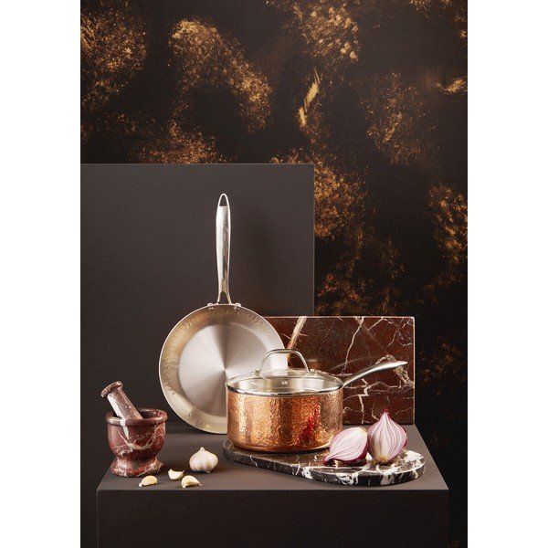 Nerūsējošā tērauda katls ar vāku 2,2 l Minerva – Premier Housewares-image-1