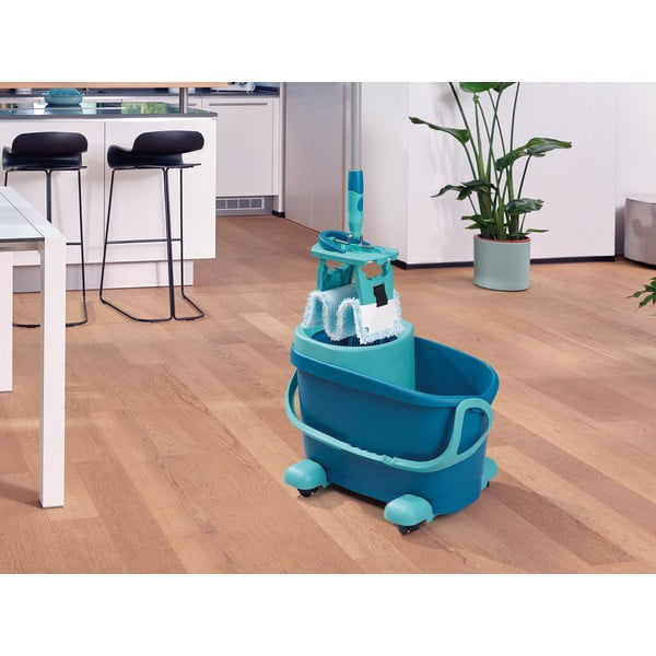 Grīdas mazgāšanas spaiņa un mopa komplekts LEIFHEIT Twist Ergo Mobile M-image-1