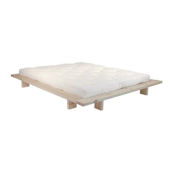 Divguļamā gulta no priedes koka ar režģi 180x200 cm Japan – Karup Design