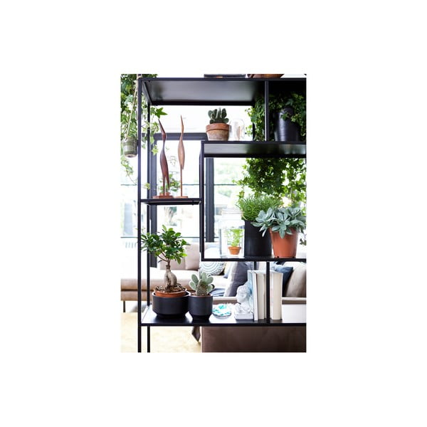 Melns grāmatplaukts WOOOD Fons-image-4