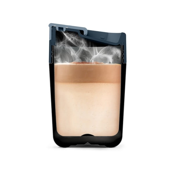 Tumši zila/spīdīgas sudraba krāsas ceļojumu krūze 340 ml Sipp – Joseph Joseph-image-2