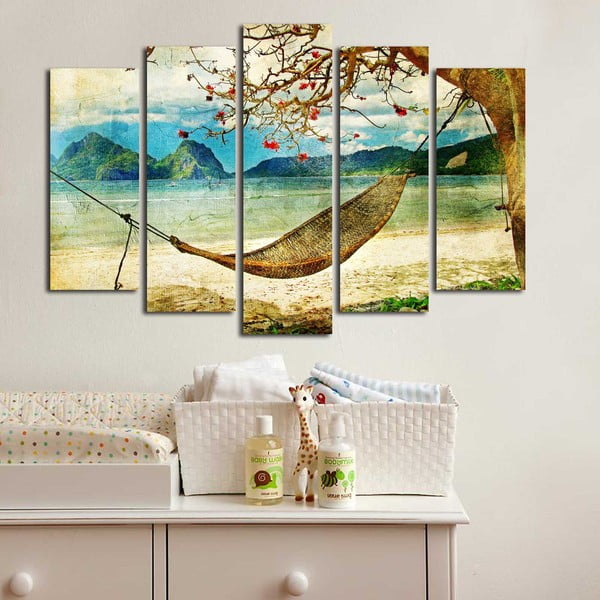 Daudzdaļīga glezna Hammock, 105 x 70 cm-image-1