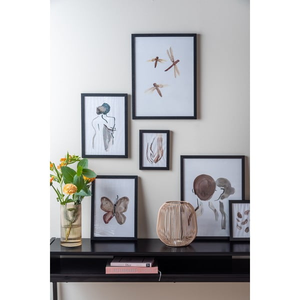 Gaiši brūna laterna PT LIVING Lantern, augstums 15,5 cm-image-1