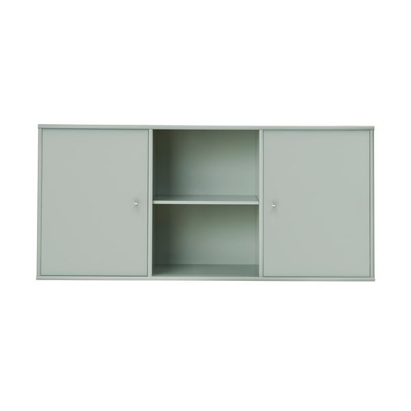 Gaiši zaļa zema piekarināma kumode 133x61 cm Mistral – Hammel Furniture