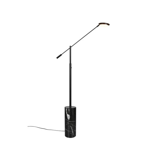 Melna LED stāvlampa (augstums 145 cm) Fiore – Trio Select-image-2