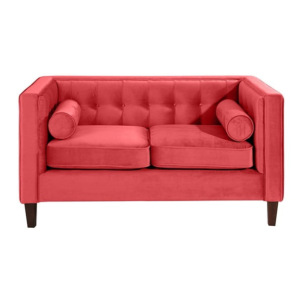 Sarkans dīvāns Max Winzer Jeronimo, 154 cm