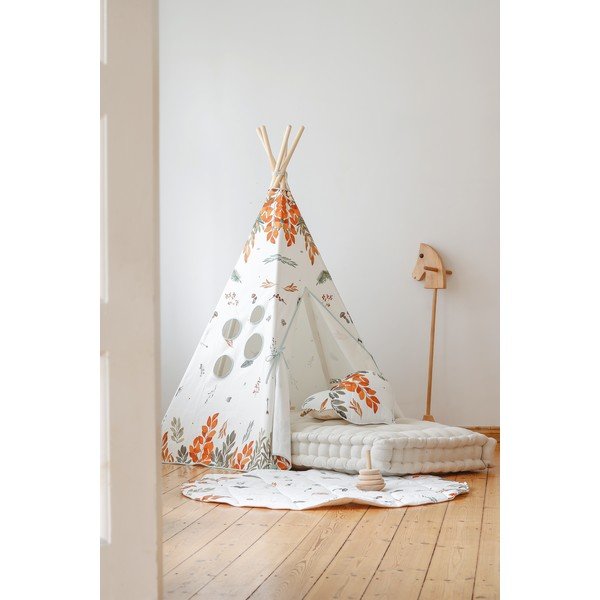 Balts bērnu rotaļu paklājs Forest Friends – Moi Mili-image-4