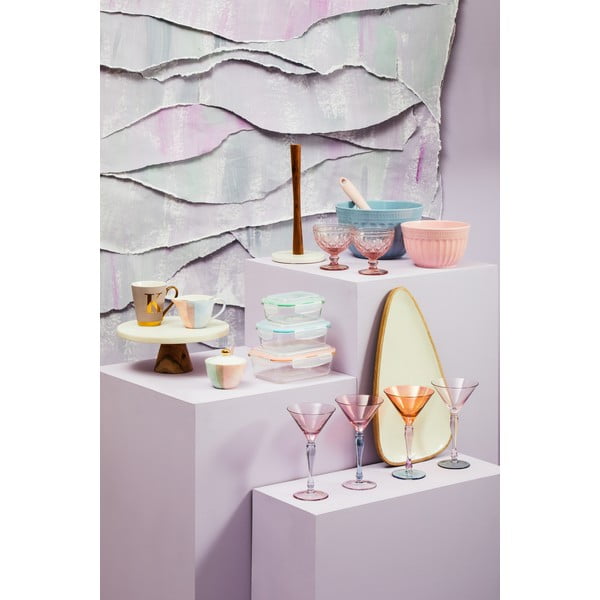 Brūns koka papīra dvieļu turētājs ø 14 cm – Premier Housewares-image-1