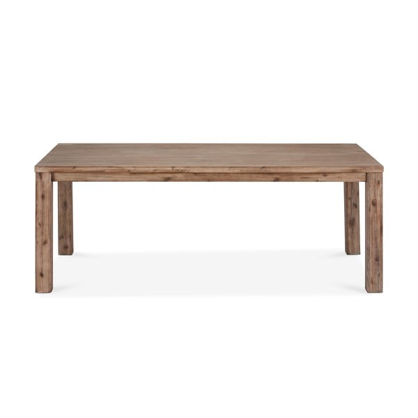 Akācijas koka pusdienu galds Furnhouse Alaska, 200 x 100 cm-image-1