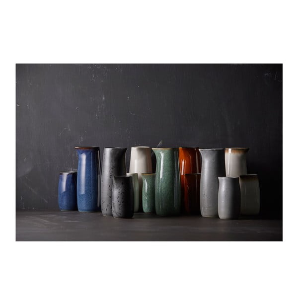 Melna/zila keramikas piena krūze 200 ml Gastro Dark Blue/Black – Bitz-image-1