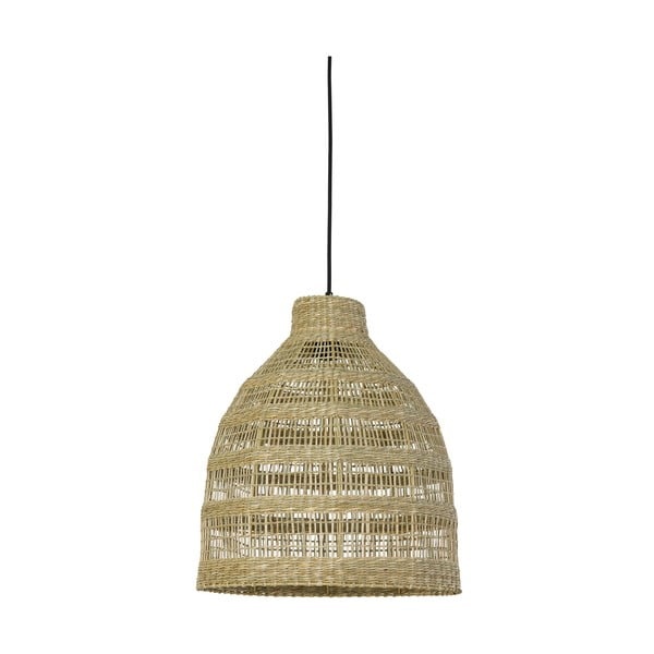 Dabīga toņa piekaramā lampa ar jūraszāles abažūru ø 38 cm Sagar – Light & Living