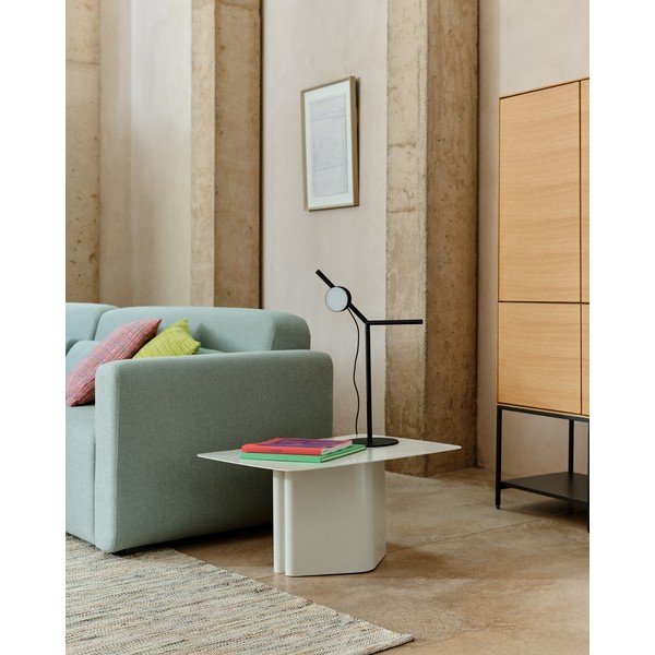 Melna metāla LED galda lampa ar regulējamu spilgtumu (augstums 61,5 cm) Orey – Kave Home-image-4