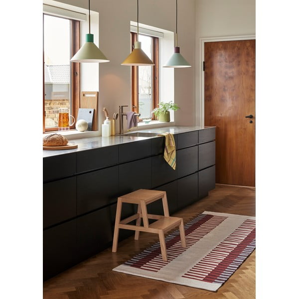 Bēši sarkans paklājs Hübsch Sarah, 80 x 200 cm-image-1