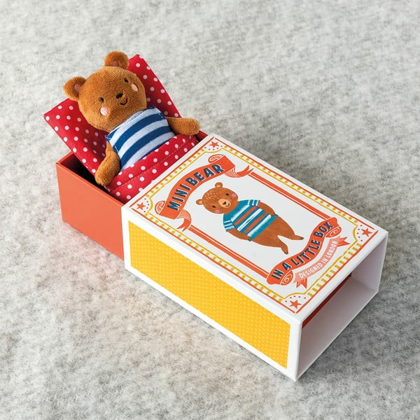 Plīša rotaļlieta Mini Bear in a Little Box – Rex London-image-1