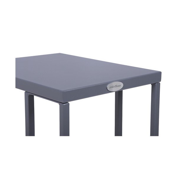 Tērauda dārza sānu galdiņš 43x30,5 cm Dorea – Garden Pleasure-image-2