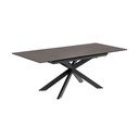 Izvelkams ēdamgalds ar papildu galda virsmu ar keramikas virsmu 90x160 cm Atminda – Kave Home