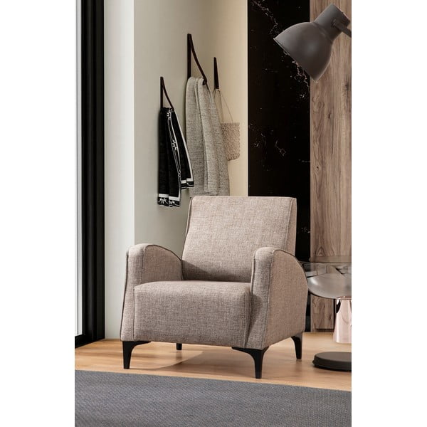 Bēšs atpūtas krēsls Petra – Balcab Home-image-4