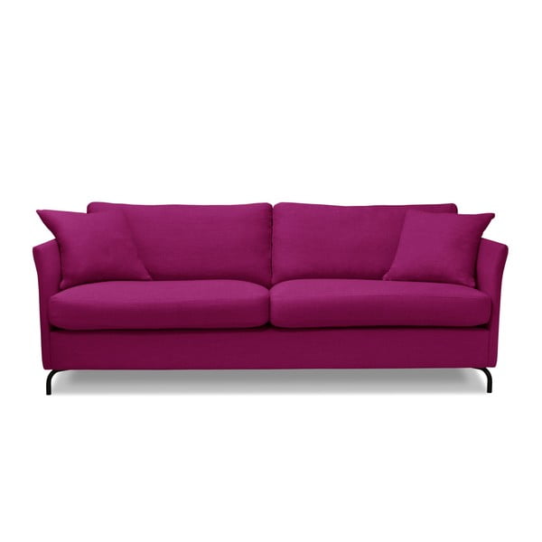 Rozā divvietīgs dīvāns Windsor & Co. Dīvāni Saturne