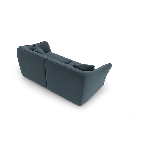 Zils samta dīvāns 206 cm Tokyo – Cosmopolitan Design-image-3