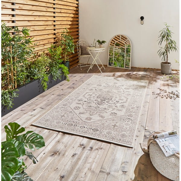 Krēmkrāsas āra paklājs 170x120 cm Miami – Think Rugs-image-1