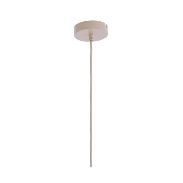 Krēmkrāsas piekaramā lampa ar auduma abažūru Satilla – Light & Living-image-3