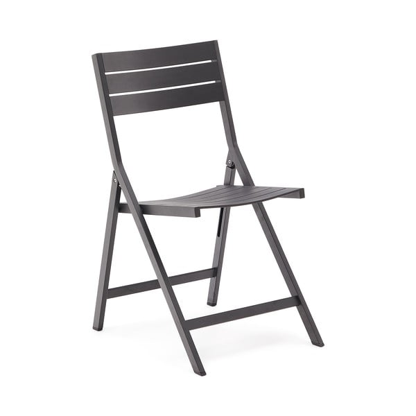 Melns metāla dārza krēsls Torreta – Kave Home