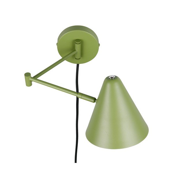 Zaļa sienas lampa ar saliekamu konstrukciju ar vadu ø 15 cm Cosima – Trio-image-4