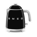 Melna nerūsējošā tērauda elektriskā tējkanna 800 ml Retro Style – SMEG