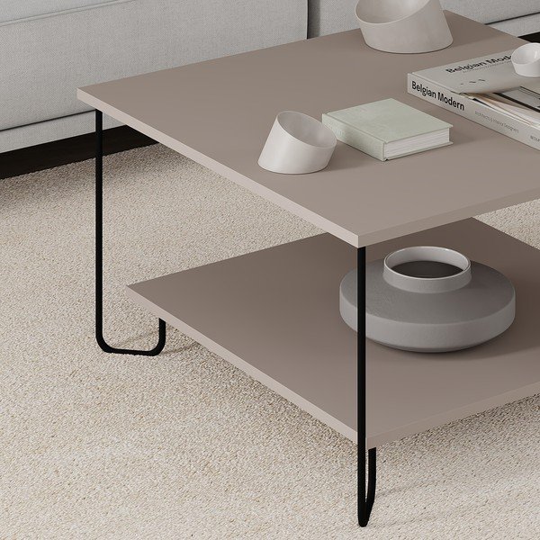 Pelēks žurnālgaldiņš 80x80 cm Tonka – Marckeric-image-2