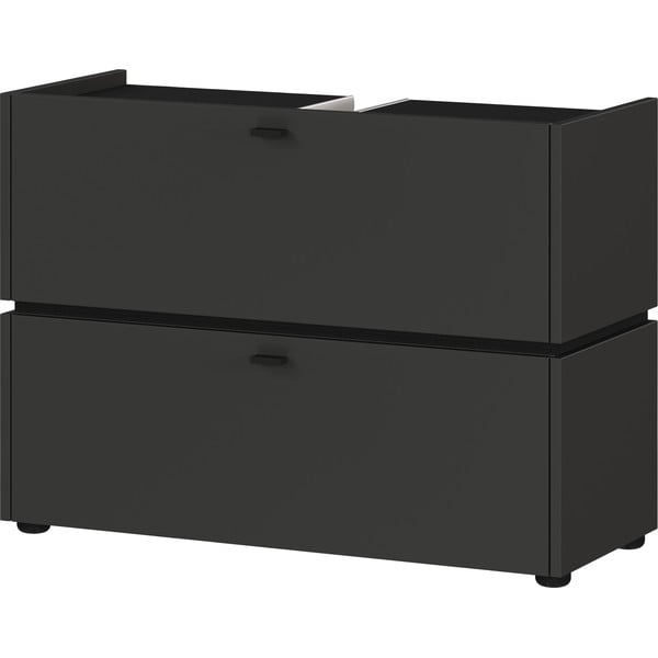 Antracīta pelēks skapītis zem izlietnes 80x59 cm Modesto – Germania-image-2