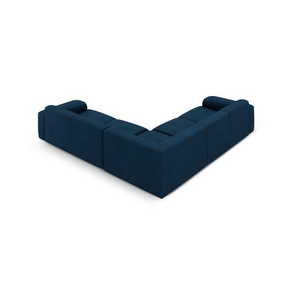 Tumši zils stūra dīvāns (ar maināmu stūri/L veida) Molino – Micadoni Home-image-2