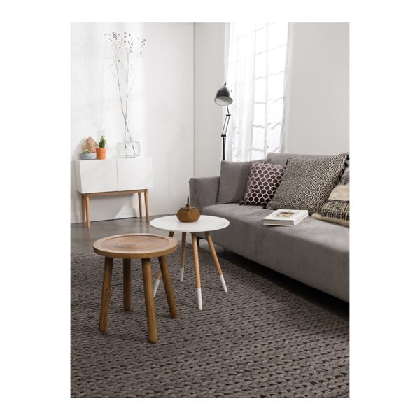 Mango koka žurnālgaldiņš Zuiver Dendron, ⌀ 43 cm-image-1