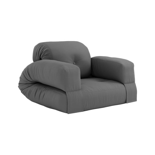 Izvelkams āra krēsls-matracis Karup Design OUT™ Hippo Dark Grey