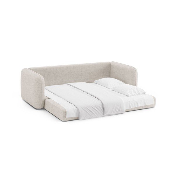 Krēmkrāsas salokāms dīvāns 225 cm Dormi – Micadoni -image-4
