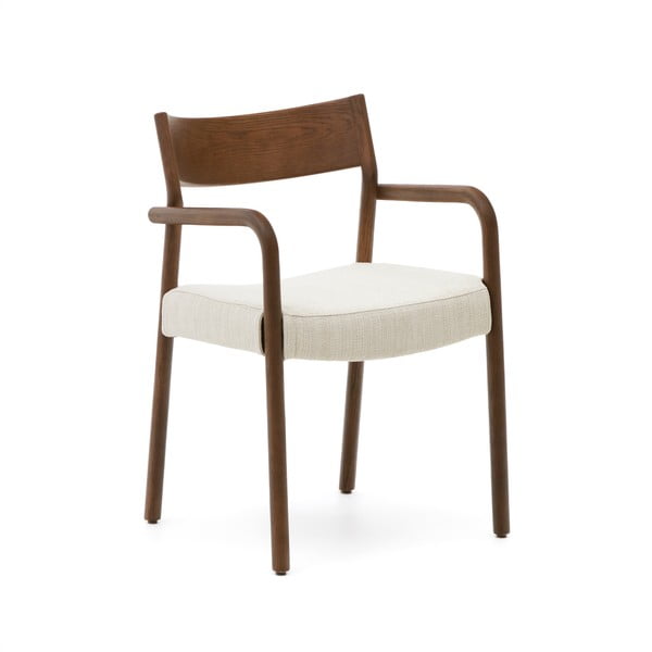 Brūns/bēšs pusdienu krēsls Falconera – Kave Home