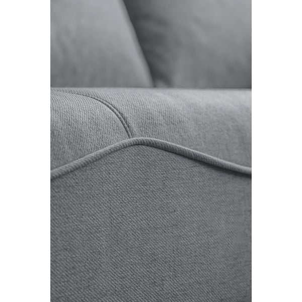 Pelēks izvelkamais stūra dīvāns (maināms stūris) Homely Tommy – Miuform-image-4