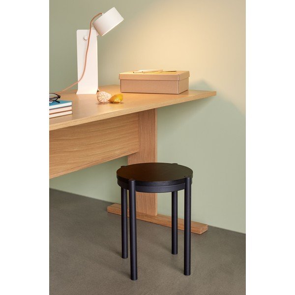 Bēša galda lampa (augstums 32 cm) Crea – Hübsch-image-4