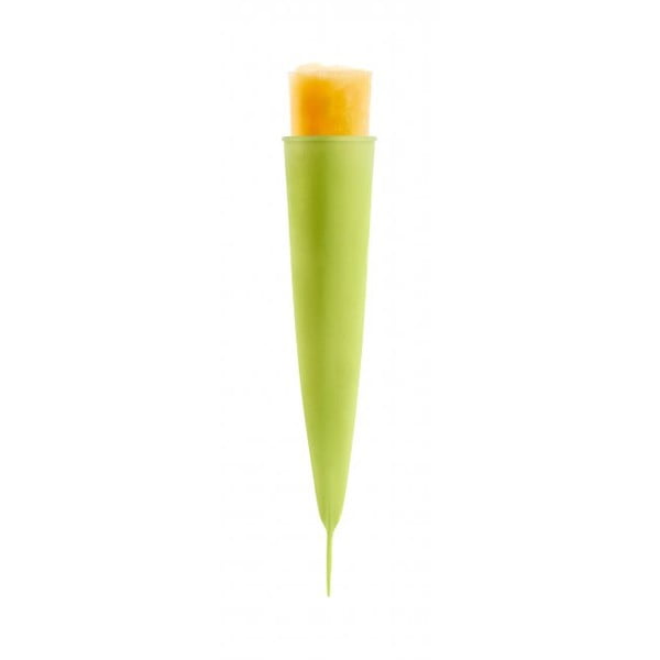 Zaļa silikona saldējuma forma Lékué Pop