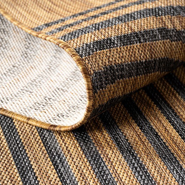 Melns/brūns iekštelpu un āra paklājs 200x290 cm Mira 1453 – Ayyildiz Carpets-image-3