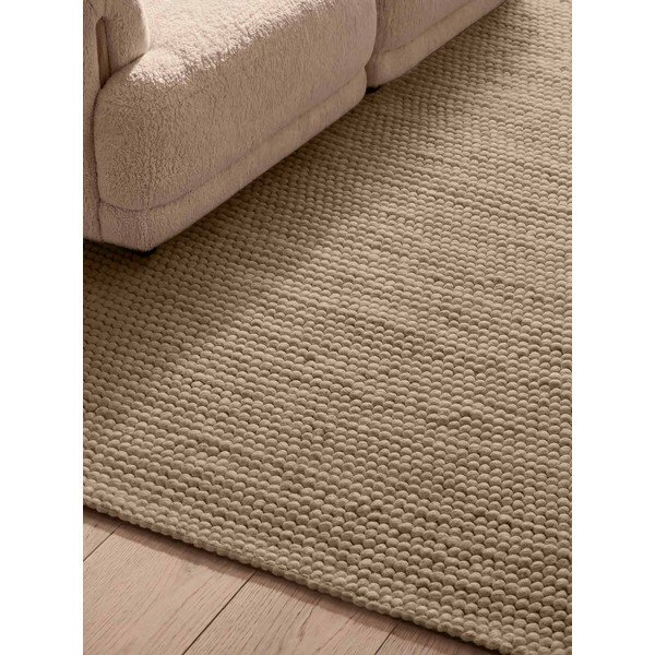 Dabīga toņa ar rokām darināts vilnas paklājs 160x230 cm Richmond Diana – Ted Baker-image-4